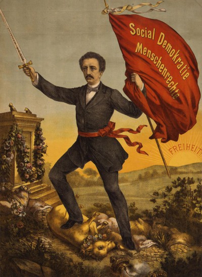 Ferdinand Lassalle, the founder of the German Social Democratic party, circa 1870 © DHM