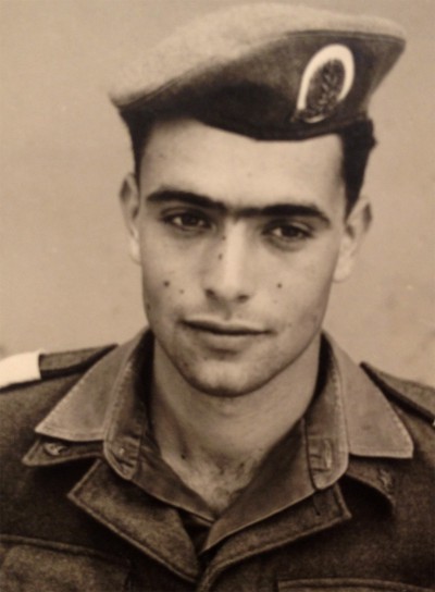 Leni’s second son, Jonathan Yahil (born 1945) in Israeli uniform.